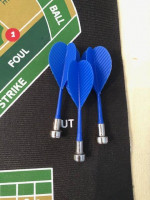 Wembly magnetic baseball darts