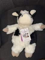 Black and White Cow Plush Microwavable French Lavender Scented