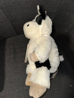 Black and White Cow Plush Microwavable French Lavender Scented
