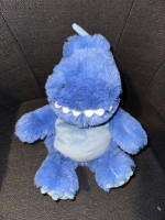 Cozy Plush BLUE BABY DINOSAUR Fully Microwavable Lavender Scented Toy