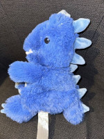 Cozy Plush BLUE BABY DINOSAUR Fully Microwavable Lavender Scented Toy