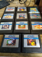 ATARI 5200 SYSTEM W/11 GAMES