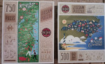 True South North Carolina Map and Appalachian Trail Jigsaw Puzzles