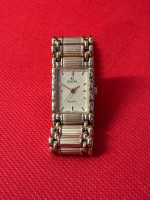 Elgin 5Y30-SB521SV Gold-Tone Quartz Watch