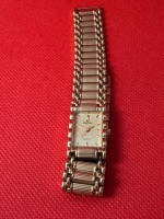 Elgin 5Y30-SB521SV Gold-Tone Quartz Watch