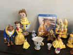 Disneys Beauty and the Beast blu ray dvd and toys collection