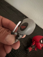 Deadpool toy sword and figures