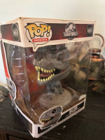 Funko POP! Movies Jurassic World Blue #1077 Walmart Exclusive 10” Box