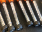 6 Dubé Juggling Clubs and 6 rings - highest quality
