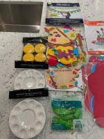 Kid's Artist Themed Birthday Party Decorations