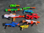 Lot of Battery Powered NERF Guns!