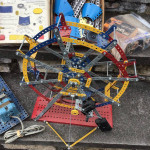 Vintage erector set Ferris wheel