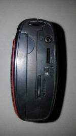 GPX red Tape recorder & radio