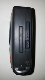 GPX red Tape recorder & radio