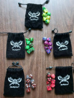 Swirled DND Dice Sets - New