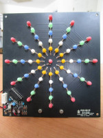 Micro Computer LED Fire Works Board by Shibaura Institute of Tech