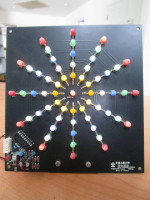 Micro Computer LED Fire Works Board by Shibaura Institute of Tech
