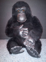 Vintage 1991 Ramon 24k Polar Puff Gorilla Stuffed Animal