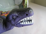 Purple Light-Up Walking Roaring Dinosaur Toy