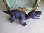 Purple Light-Up Walking Roaring Dinosaur Toy