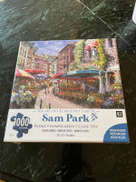 🧩🧩 NEW! SAM PARK PUZZLE  W/ 1000 PCS “JARDIN DE FLORES 1 “ 20”x 27