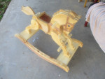 New Extra Nice & Sturdy Strong Home Shop Built Wood Rocking Horse