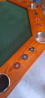 8 Person Poker Table