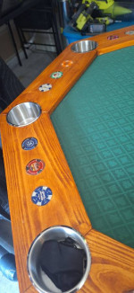 8 Person Poker Table