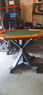 8 Person Poker Table