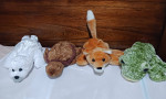 Caltoy: 4 Hand Puppets