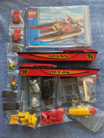 Lego - 7244 "Speedboat" 100% Complete, Instructions, Working Motor, No