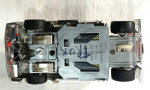 Tyco US 1 Truck. Peterbilt, Lighted Slot Car Black W/Flames