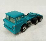 Yatming Ford C600 Cabover 10 Wheel Semi Truck Tractor Teal Die Cast