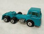 Yatming Ford C600 Cabover 10 Wheel Semi Truck Tractor Teal Die Cast
