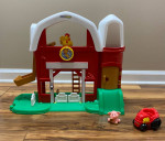 Little People Fun Sounds Farm with little red tractor and animal
