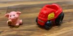 Little People Fun Sounds Farm with little red tractor and animal