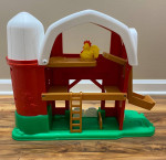 Little People Fun Sounds Farm with little red tractor and animal