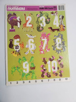 Vintage Barney and Number Puzzles