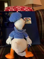 Disney Donald Duck 65 Feisty Years Collectible Plush Doll In Box