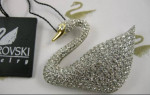 Swarovski Swan Pin/Brooch