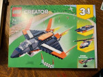 Lego 31126 Creator Supersonic Jet, new sealed