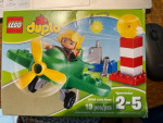 Lego Duplo Little Plane #10808. 31 pcs, preowned complete in box