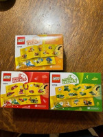 Lego Creator Classic Creativity 3-box set (orange, green, red. New