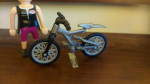 Playmobil Special Woman on Mountain Bike Set #4743 (Complete)