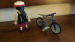 Playmobil Special Woman on Mountain Bike Set #4743 (Complete)