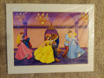 (new sealed)Disney Royal ball art print with matting 11x14