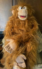 Like New 28" Silly Monkey, Full Body, Ventriloquist Style Puppet