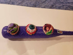 Vintage Collectible Toy, Freak Bat by Freak Balls and 3 soft balls