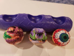 Vintage Collectible Toy, Freak Bat by Freak Balls and 3 soft balls