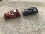 Vintage Tootsietoy Vega and Gremlin